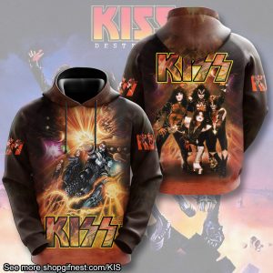 Kiss Band 3D Apparel - HUANNM 2080