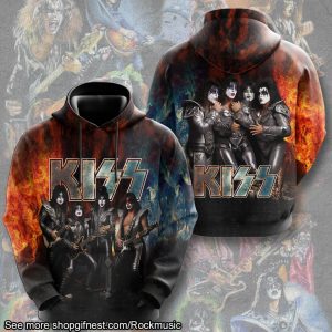 Kiss Band 3D Apparel - HUANNM 2200