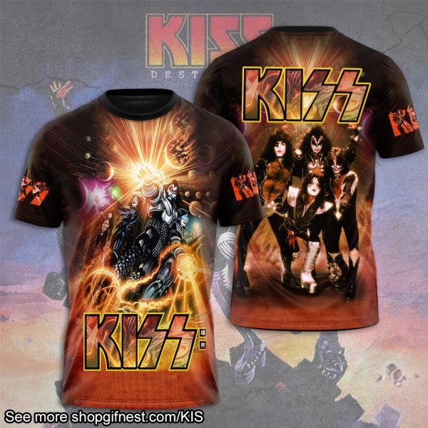 Kiss Band 3D Apparel - HUANNM 2080