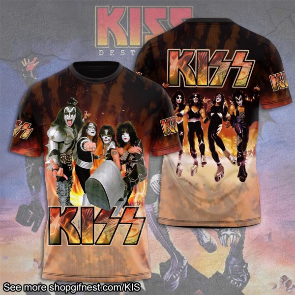 Kiss Band 3D Apparel - HUANNM 2084