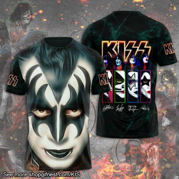 Kiss Band 3D Apparel - HUANNM 2387