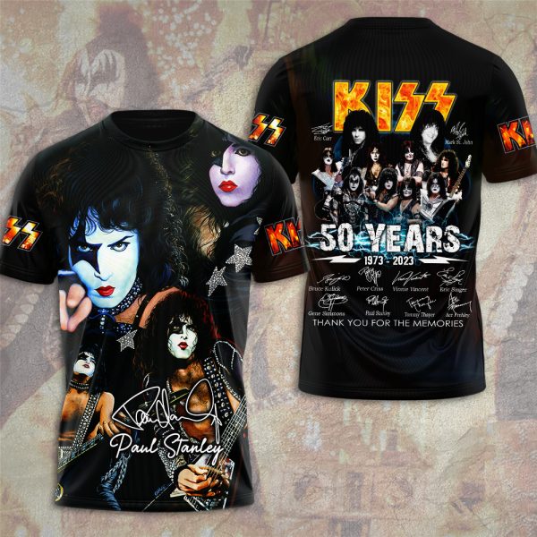 Kiss Band 3D Apparel - HUANNM 2527