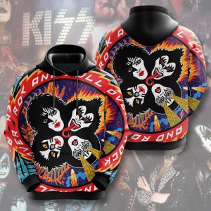 Kiss Band 3D Apparel - HUANNM 357