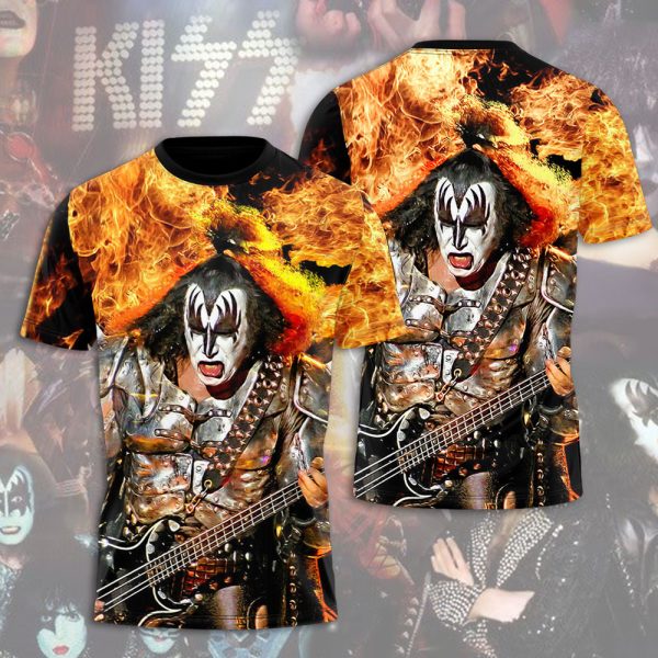 Kiss Band 3D Apparel - HUANNM 356