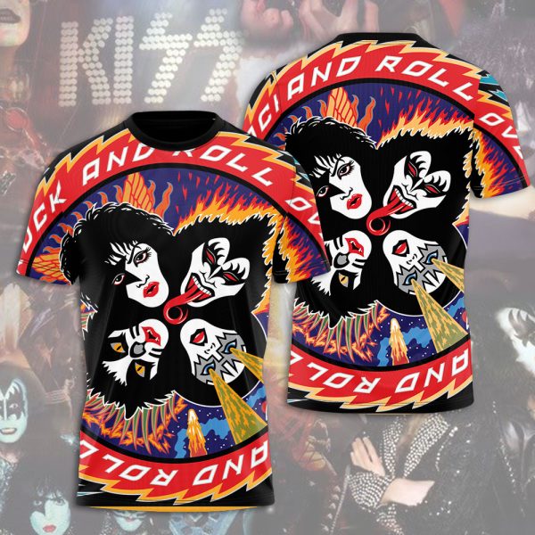 Kiss Band 3D Apparel - HUANNM 357