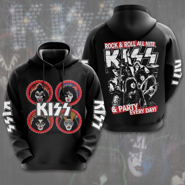 Kiss Band 3D Apparel - GNE 218