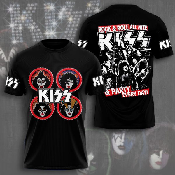 Kiss Band 3D Apparel - GNE 218