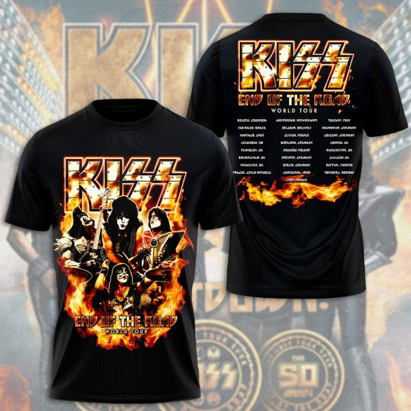 Kiss Band 3D T-Shirt - HUANNM 518