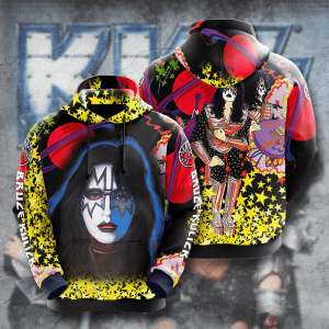 Kiss Band 3D Apparel - HUANNM 842