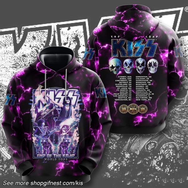 Kiss Band 3D Apparel - HUANNM 1088