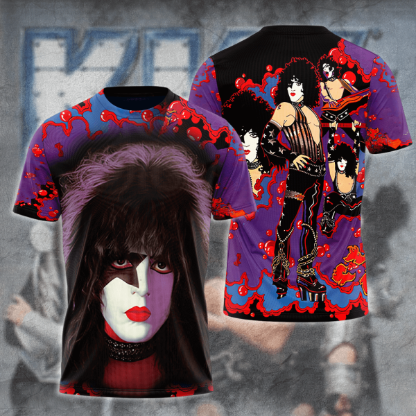 Kiss Band 3D Apparel - HUANNM 841