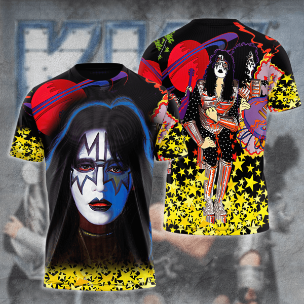 Kiss Band 3D Apparel - HUANNM 842