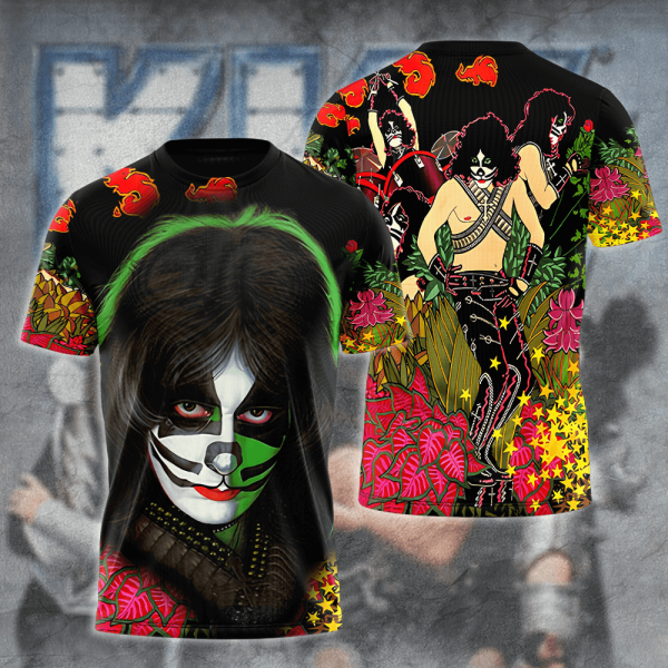 Kiss Band 3D Apparel - HUANNM 843