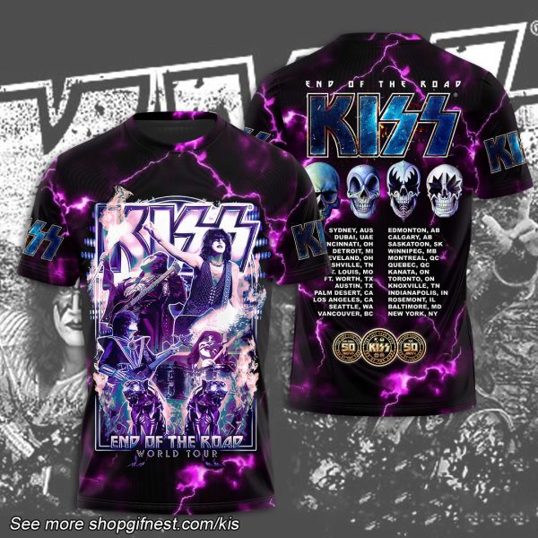 Kiss Band 3D Apparel - HUANNM 1088