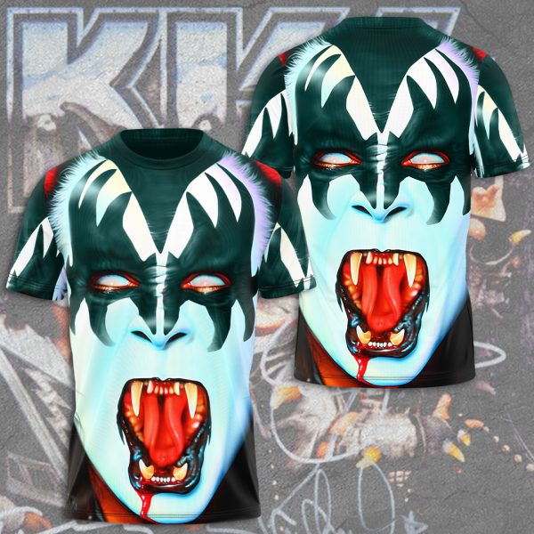 Kiss Band 3D T-Shirt - HUANNM 745