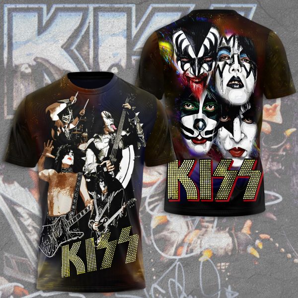 Kiss Band 3D T-Shirt - HUANNM 752