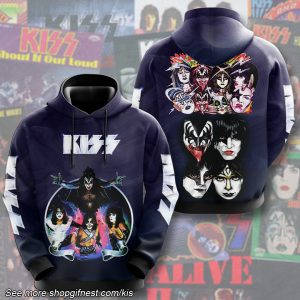 Kiss Band 3D Apparel - HUANNM 2081