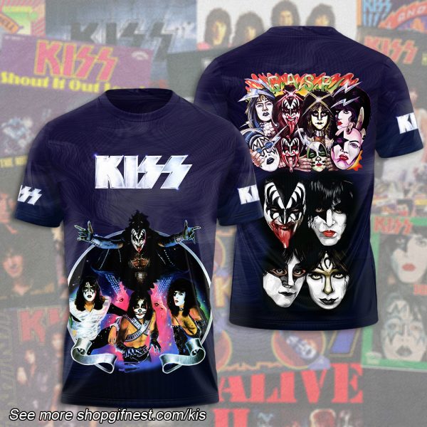 Kiss Band 3D Apparel - HUANNM 2081