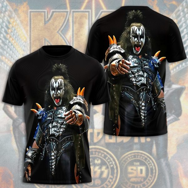 Kiss Band 3D T-Shirt - HUANNM 694