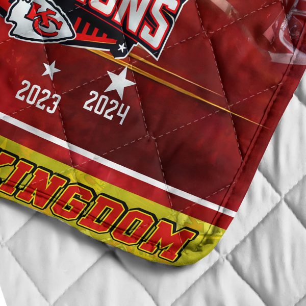 Kansas City Chiefs Quilt Blanket - HUANNM 3866