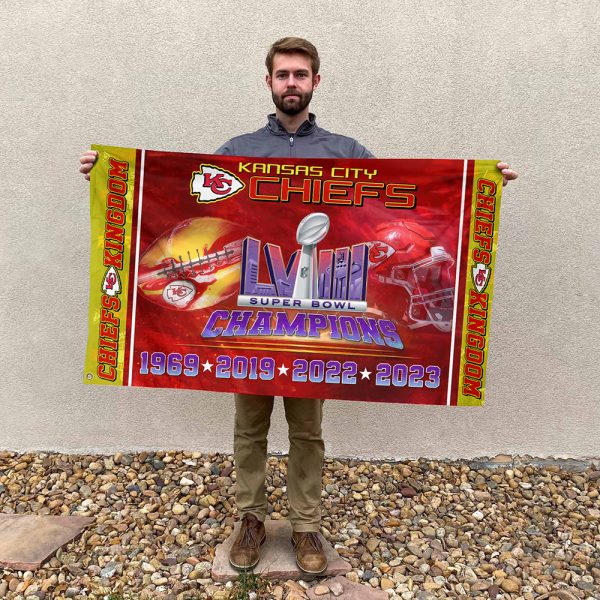 Kansas City Chiefs 3D House Flag - HUANNM 3762