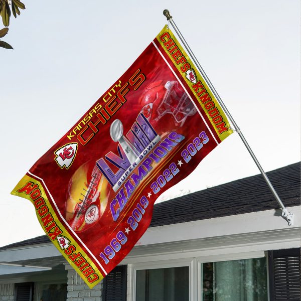 Kansas City Chiefs 3D House Flag - HUANNM 3762