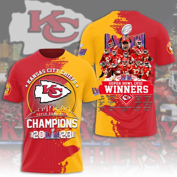 Kansas City Chiefs 3D Apparel – HUANNM 3817