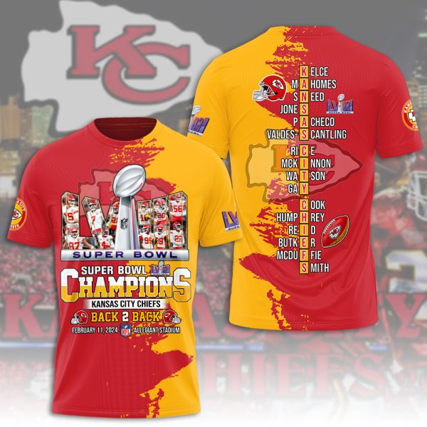 Kansas City Chiefs 3D Apparel - HUANNM 3852