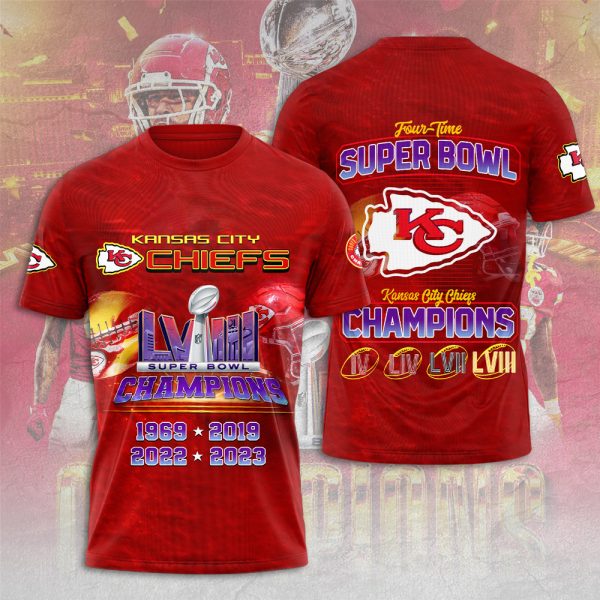 Kansas City Chiefs 3D Apparel - HUANNM 4372