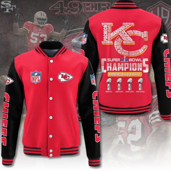 Kansas City Chiefs Varsity Jacket - HUANNM 3825