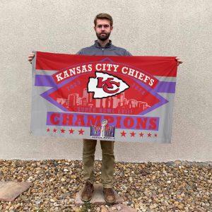 Kansas City Chiefs 3D House Flag - HUANNM 4042