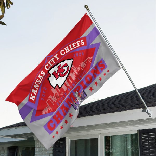 Kansas City Chiefs 3D House Flag - HUANNM 4042