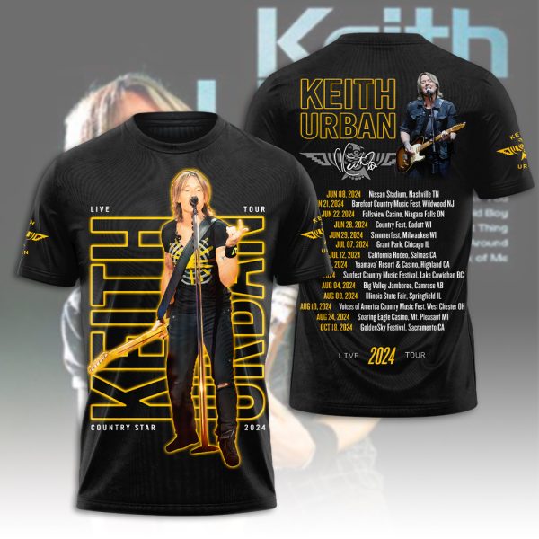 Keith Urban 3D Apparel - HUANNM 4630