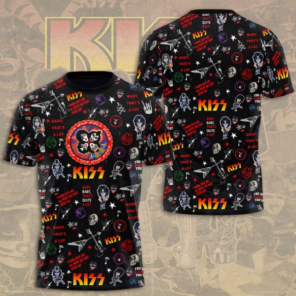 Kiss Band 3D T-Shirt - HUANNM 150