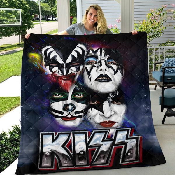 Kiss Band Quilt Blanket - HUANNM 229.1