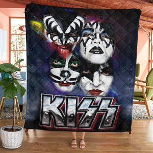 Kiss Band Quilt Blanket - HUANNM 229.1