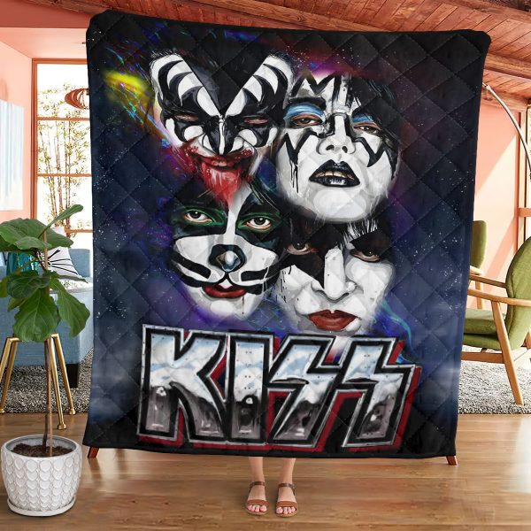 Kiss Band Quilt Blanket - HUANNM 229.1