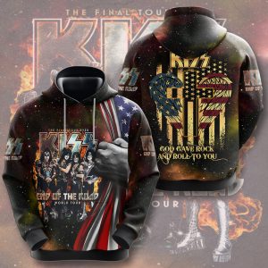 Kiss Band 3D Apparel - HUANNM 243