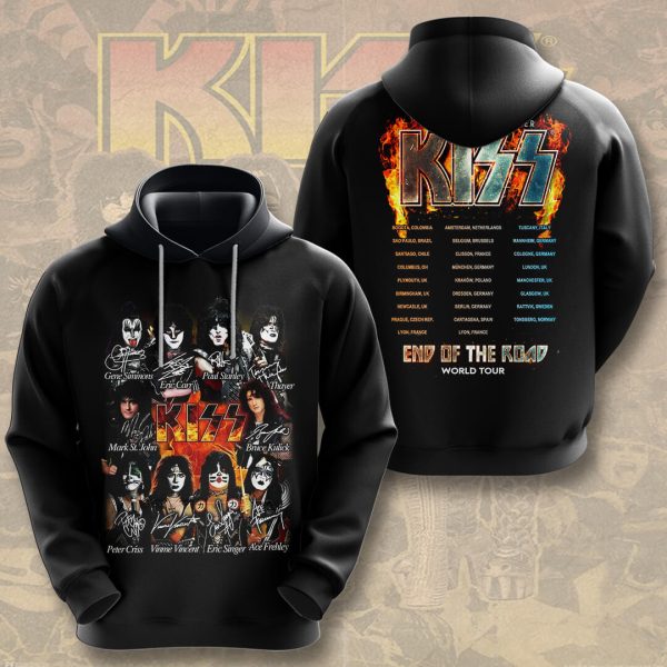 Kiss Band 3D Apparel - HUANNM 134