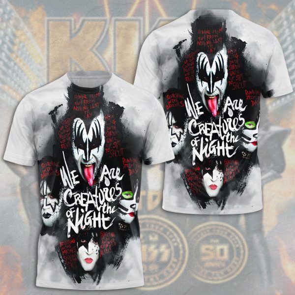 Kiss Band 3D T-Shirt - HUANNM 303