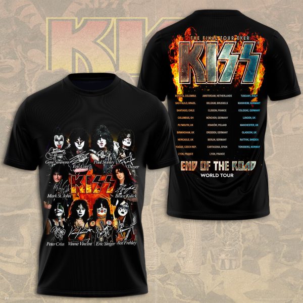 Kiss Band 3D Apparel - HUANNM 134