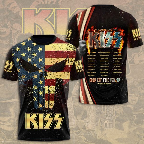 Kiss Band 3D T-Shirt - HUANNM 244