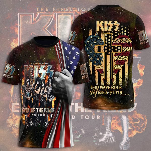 Kiss Band 3D Apparel - HUANNM 243