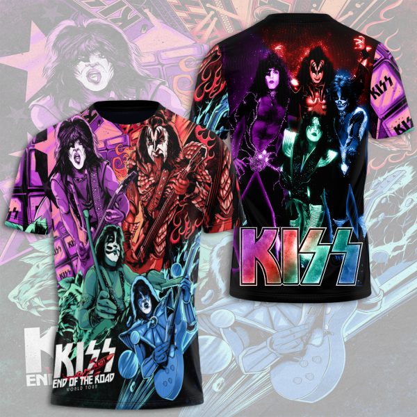 Kiss Band 3D T-Shirt - HUANNM 266