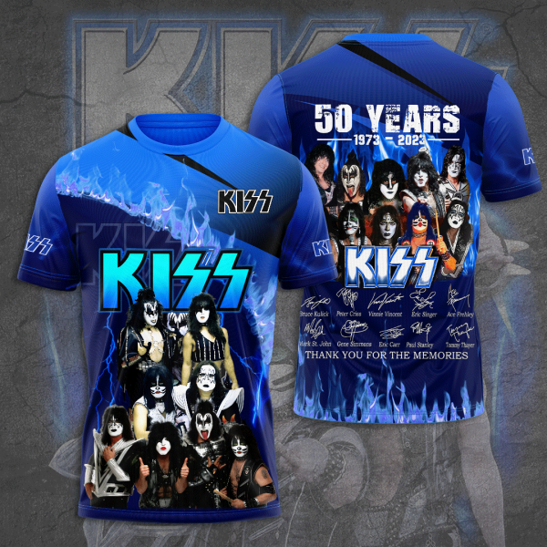 Kiss Band 3D T-Shirt - HUANNM 299