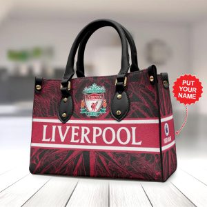 Personalized Liverpool Leather HandBag - MAITM 6569