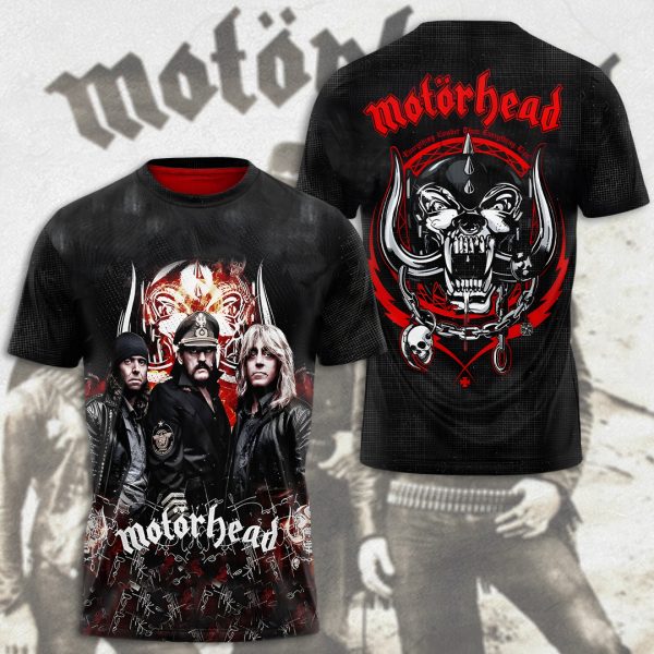 Motörhead Band 3D T-Shirt - HUANNM 457