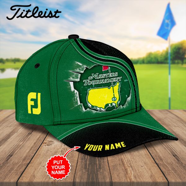 Personalized Golf Masters Tournament TITL Classic Cap - MAITM 6327