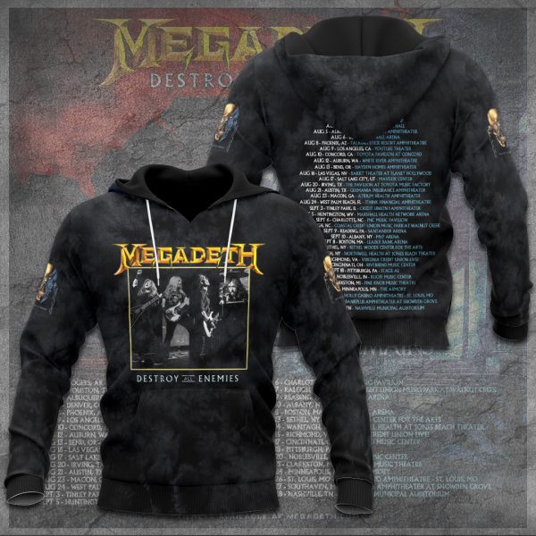 Megadeth Band 3D Apparel - TANTN 6094