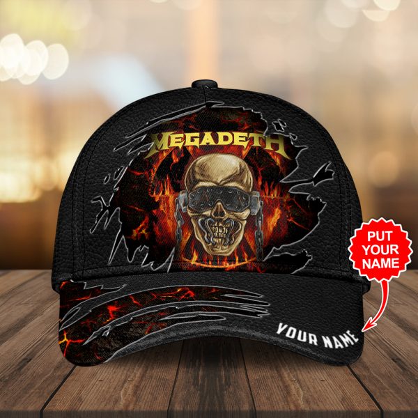 Personalized Megadeth Band Classic Cap - TANTN 6146